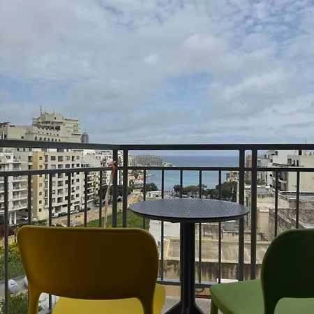 Appartamento 1 Bedrm Seaview Balluta Bay San Giuliano